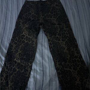 RSQ Leopard Print Women Jeans - Brown and Black - Brand new